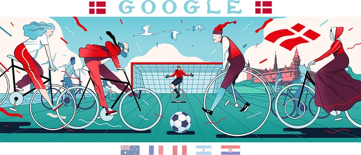 Doodle của Google trong ngày thi đấu thứ 8 của World Cup 2018 có gì? - Ảnh 4. Doodle của Google trong ngày thi đấu thứ 8 của World Cup 2018 có gì? - Ảnh 4.