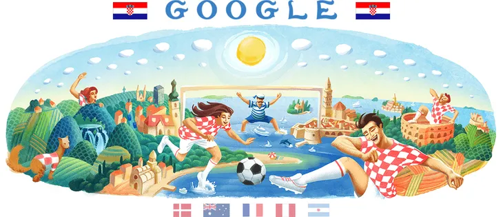 Doodle của Google trong ngày thi đấu thứ 8 của World Cup 2018 có gì? - Ảnh 3. Doodle của Google trong ngày thi đấu thứ 8 của World Cup 2018 có gì? - Ảnh 3.