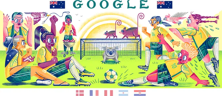 Doodle của Google trong ngày thi đấu thứ 8 của World Cup 2018 có gì? - Ảnh 2. Doodle của Google trong ngày thi đấu thứ 8 của World Cup 2018 có gì? - Ảnh 2.