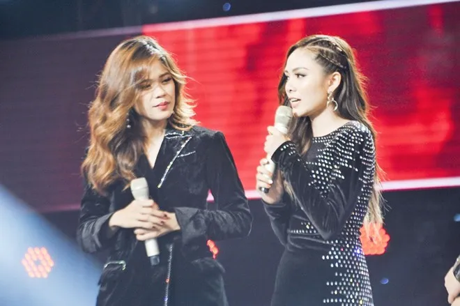Giọng hát Việt: Sau nút chặn, Thu Phương và Lam Trường tái đấu bằng nút cứu - Ảnh 1. Giọng hát Việt: Sau nút chặn, Thu Phương và Lam Trường tái đấu bằng nút cứu - Ảnh 1.