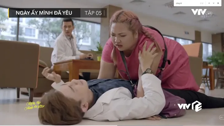 Ngày ấy mình đã yêu: Đô (Chí Thiện) bị người đẹp ngàn cân đè ngã dúi dụi - Ảnh 1. Ngày ấy mình đã yêu: Đô (Chí Thiện) bị người đẹp ngàn cân đè ngã dúi dụi - Ảnh 1.