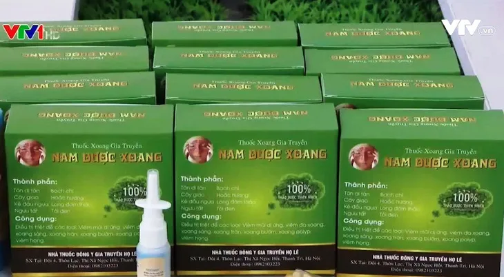 Phát hiện và thu giữ nhiều thuốc Nam Dược Xoang không phép - Ảnh 1. Phát hiện và thu giữ nhiều thuốc Nam Dược Xoang không phép - Ảnh 1.
