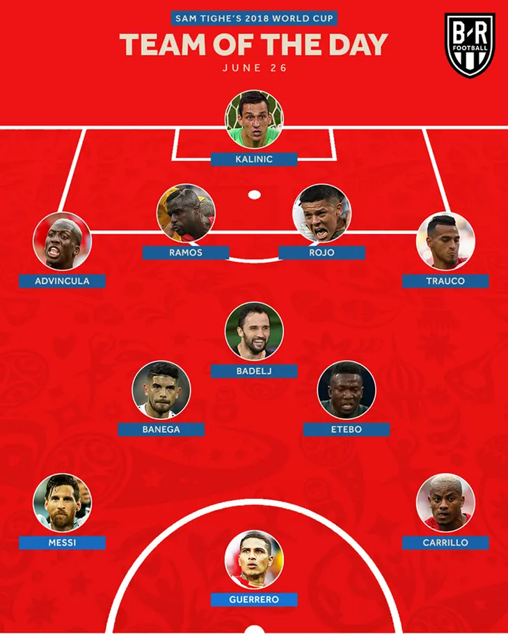 Đội hình tiêu biểu FIFA World Cup™ 2018 ngày 26/6: Lần đầu cho Messi - Ảnh 2. Đội hình tiêu biểu FIFA World Cup™ 2018 ngày 26/6: Lần đầu cho Messi - Ảnh 2.