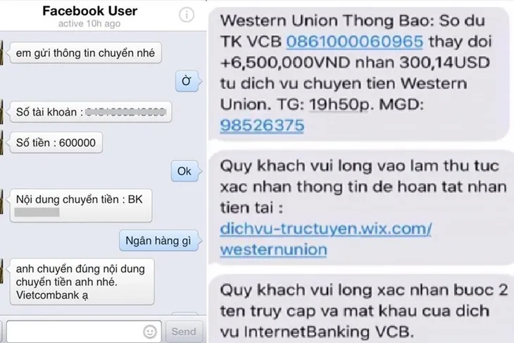 Phòng tránh lừa đảo, chiếm đoạt tiền bằng hình thức giả mạo kênh Western Union - Ảnh 1. Phòng tránh lừa đảo, chiếm đoạt tiền bằng hình thức giả mạo kênh Western Union - Ảnh 1.