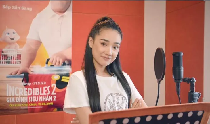 Nhã Phương lần đầu tiên trổ tài lồng tiếng trong phim bom tấn hoạt hình “Gia đình siêu nhân 2” - Ảnh 1. Nhã Phương lần đầu tiên trổ tài lồng tiếng trong phim bom tấn hoạt hình “Gia đình siêu nhân 2” - Ảnh 1.