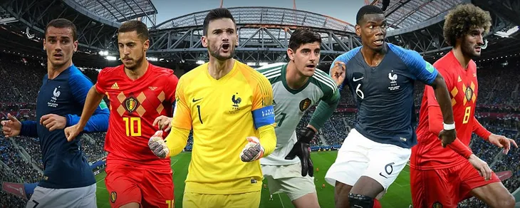 Bán kết World Cup 2018, ĐT Pháp - ĐT Bỉ: Cuộc chiến giữa những vì sao! (01h00 ngày 11/7 trực tiếp trên VTV3) - Ảnh 2. Bán kết World Cup 2018, ĐT Pháp - ĐT Bỉ: Cuộc chiến giữa những vì sao! (01h00 ngày 11/7 trực tiếp trên VTV3) - Ảnh 2.