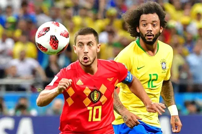 Eden Hazard thả thính Real Madrid ngay trước trận bán kết World Cup™ - Ảnh 1. Eden Hazard thả thính Real Madrid ngay trước trận bán kết World Cup™ - Ảnh 1.