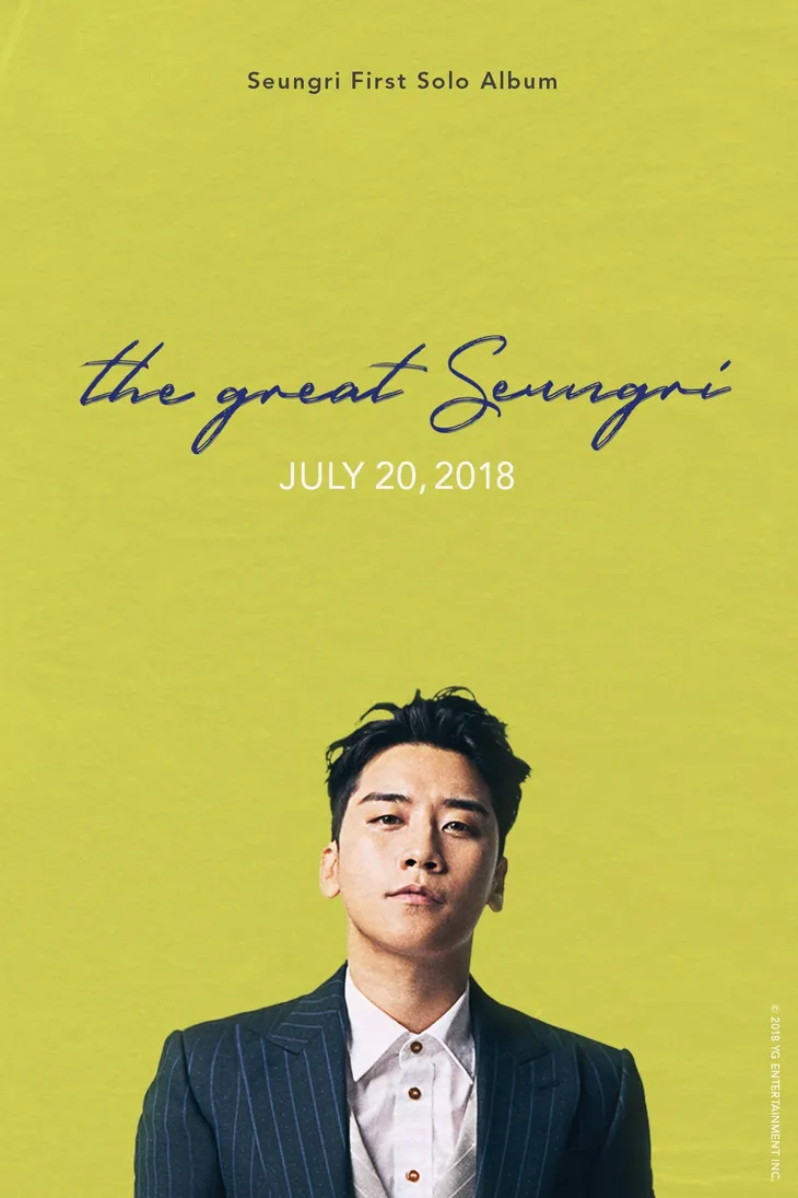 Seung Ri (Big Bang) công bố ngày phát hành album solo - Ảnh 3. Seung Ri (Big Bang) công bố ngày phát hành album solo - Ảnh 3.