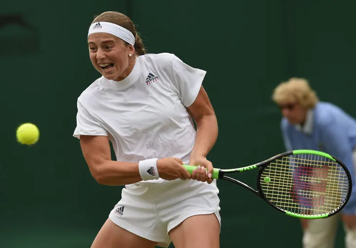 Thắng dễ Ostapenko, Kerber giành quyền vào chung kết Wimbledon 2018 - Ảnh 2. Thắng dễ Ostapenko, Kerber giành quyền vào chung kết Wimbledon 2018 - Ảnh 2.
