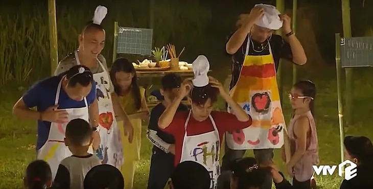 Bố ơi! Mình đi đâu thế: Bố Tiến Lộc giành giải “Đầu bếp xuất sắc” - Ảnh 7. Bố ơi! Mình đi đâu thế: Bố Tiến Lộc giành giải “Đầu bếp xuất sắc” - Ảnh 7.