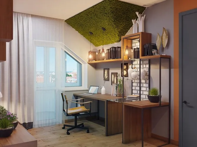 Ý tưởng trang trí phòng làm việc tại nhà hiện đại, phong cách - Ảnh 6. Ý tưởng trang trí phòng làm việc tại nhà hiện đại, phong cách - Ảnh 6.