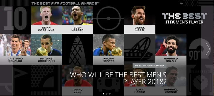 10 ngôi sao lọt đề cử FIFA The Best 2018: Chờ một năm không Messi, không C.Ronaldo? - Ảnh 1. 10 ngôi sao lọt đề cử FIFA The Best 2018: Chờ một năm không Messi, không C.Ronaldo? - Ảnh 1.
