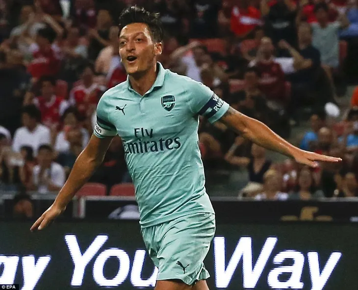 Arsenal giành chiến thắng ấn tượng trước PSG tại ICC 2018 - Ảnh 2. Arsenal giành chiến thắng ấn tượng trước PSG tại ICC 2018 - Ảnh 2.
