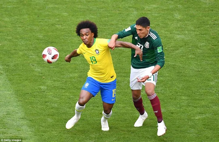 Chấm điểm ĐT Brazil 2-0 ĐT Mexico: Neymar đã “ăn đứt” Messi, Ronaldo - Ảnh 4. Chấm điểm ĐT Brazil 2-0 ĐT Mexico: Neymar đã “ăn đứt” Messi, Ronaldo - Ảnh 4.