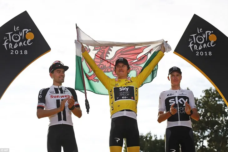 Tour de France 2018: Geraint Thomas đăng quang ấn tượng - Ảnh 2.