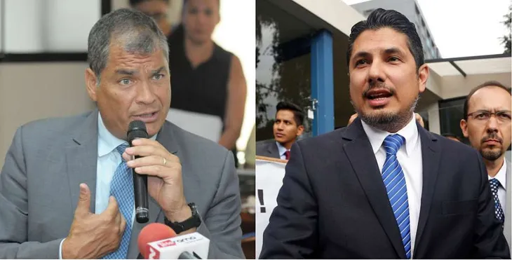 Ecuador: Tòa án ra lệnh bắt giữ cựu Tổng thống Rafael Correa - Ảnh 1. Ecuador: Tòa án ra lệnh bắt giữ cựu Tổng thống Rafael Correa - Ảnh 1.