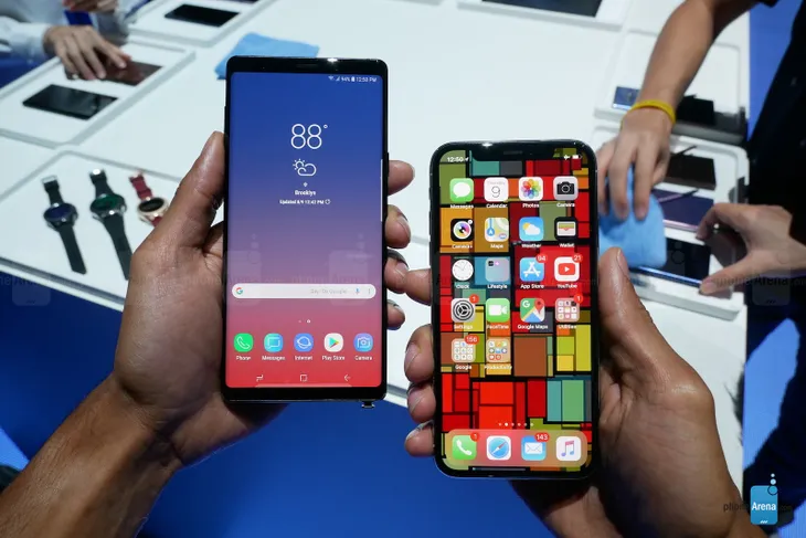 Đọ đáng Galaxy Note 9 và iPhone X: Ai chất hơn ai? - Ảnh 1. Đọ đáng Galaxy Note 9 và iPhone X: Ai chất hơn ai? - Ảnh 1.