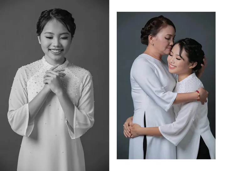 Phương Mỹ Chi hạnh phúc bên mẹ trong mùa Vu Lan - Ảnh 3. Phương Mỹ Chi hạnh phúc bên mẹ trong mùa Vu Lan - Ảnh 3.
