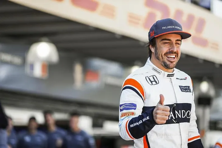 Fernando Alonso quyết định chia tay F1 sau mùa giải 2018 - Ảnh 1. Fernando Alonso quyết định chia tay F1 sau mùa giải 2018 - Ảnh 1.