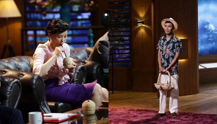Shark Tank Việt Nam: Startup dừa bật nắp độc lạ được Shark Linh rót vốn cứu vớt - Ảnh 1. Shark Tank Việt Nam: Startup dừa bật nắp độc lạ được Shark Linh rót vốn cứu vớt - Ảnh 1.
