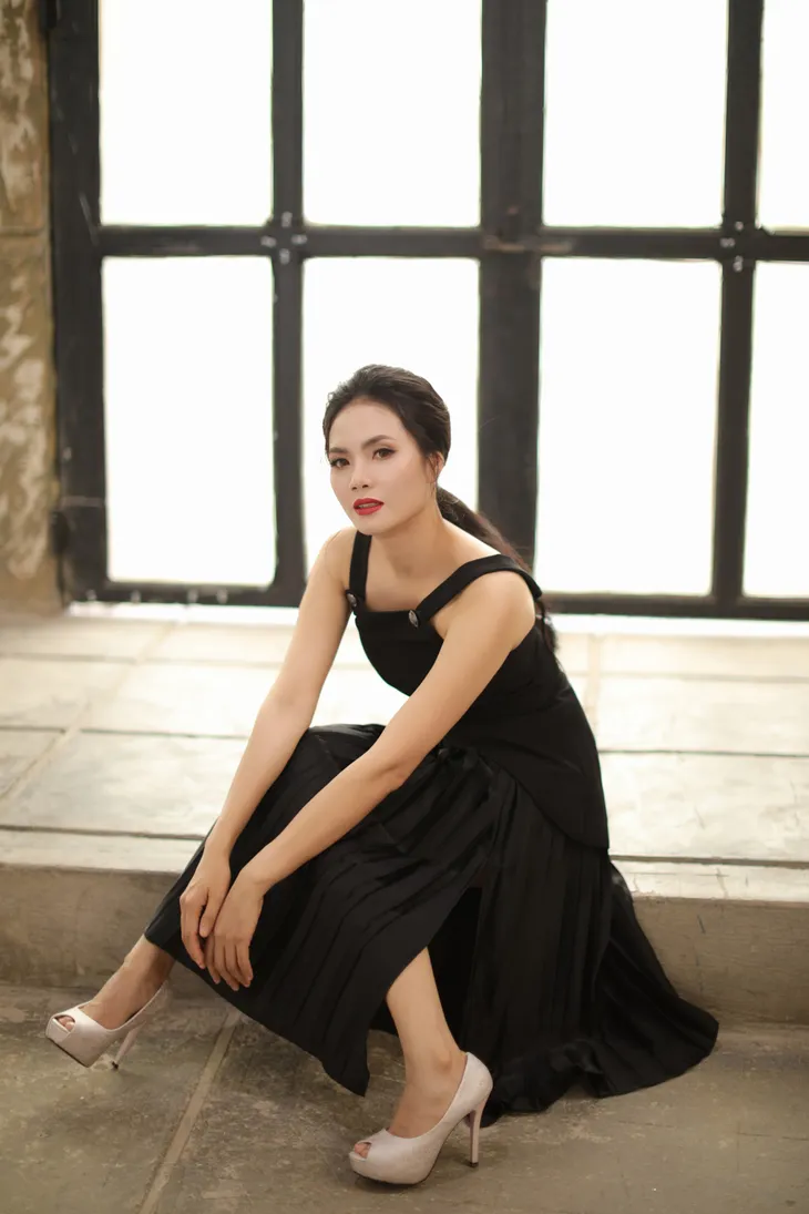 Lương Nguyệt Anh ngọt ngào với tone đơn sắc đón Thu sang - Ảnh 8. Lương Nguyệt Anh ngọt ngào với tone đơn sắc đón Thu sang - Ảnh 8.