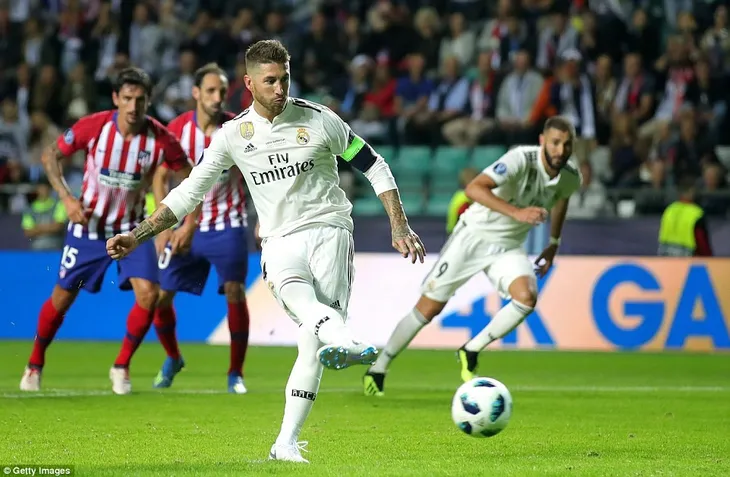 Vượt qua Real Madrid, Atletico Madrid lần thứ 3 giành siêu cúp châu Âu - Ảnh 3. Vượt qua Real Madrid, Atletico Madrid lần thứ 3 giành siêu cúp châu Âu - Ảnh 3.