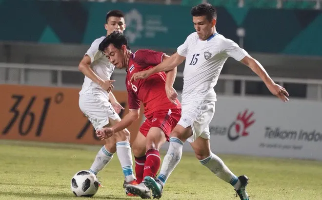 Bóng đá nam ASIAD 2018: ĐT Olympic Thái Lan cùng ĐT Olympic Myanmar chính thức bị loại - Ảnh 1. Bóng đá nam ASIAD 2018: ĐT Olympic Thái Lan cùng ĐT Olympic Myanmar chính thức bị loại - Ảnh 1.
