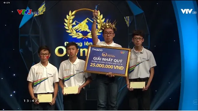 Những điều thú vị về 3 chàng trai sẽ có mặt trong CK Đường lên đỉnh Olympia - Ảnh 2. Những điều thú vị về 3 chàng trai sẽ có mặt trong CK Đường lên đỉnh Olympia - Ảnh 2.