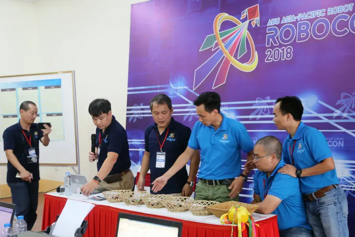 Kết quả bốc thăm chia bảng ABU Robocon 2018 - Ảnh 1. Kết quả bốc thăm chia bảng ABU Robocon 2018 - Ảnh 1.