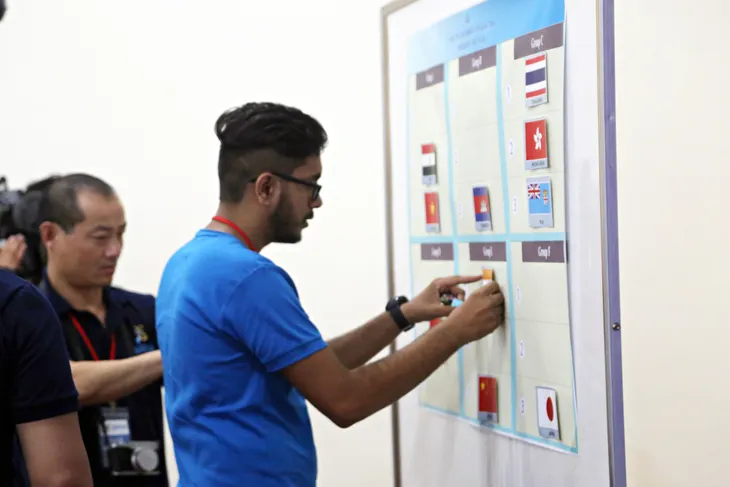Kết quả bốc thăm chia bảng ABU Robocon 2018 - Ảnh 17. Kết quả bốc thăm chia bảng ABU Robocon 2018 - Ảnh 17.
