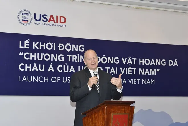 USAID hỗ trợ sáng kiến giảm thiểu nhu cầu tiêu thụ sừng tê giác - Ảnh 1. USAID hỗ trợ sáng kiến giảm thiểu nhu cầu tiêu thụ sừng tê giác - Ảnh 1.