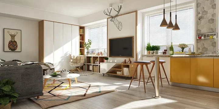Vẻ đẹp của căn hộ dùng màu vàng làm điểm nhấn - Ảnh 2. Vẻ đẹp của căn hộ dùng màu vàng làm điểm nhấn - Ảnh 2.