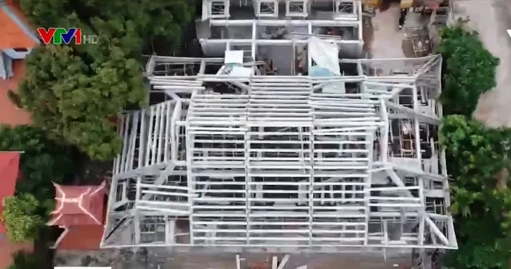 Bê tông hóa đình trăm tuổi - Cái khó của số phận một di tích - Ảnh 1. Bê tông hóa đình trăm tuổi - Cái khó của số phận một di tích - Ảnh 1.