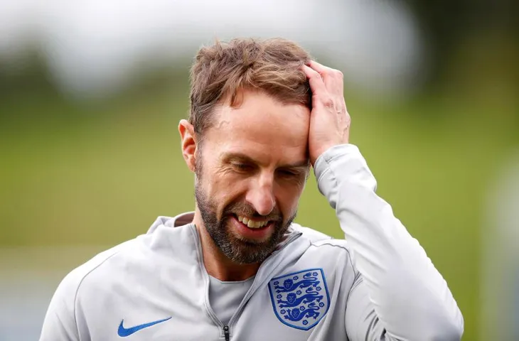 Cáu giận vì thua trận, HLV Gareth Southgate phủ nhận cả Beckham, Paul Scholes - Ảnh 1. Cáu giận vì thua trận, HLV Gareth Southgate phủ nhận cả Beckham, Paul Scholes - Ảnh 1.