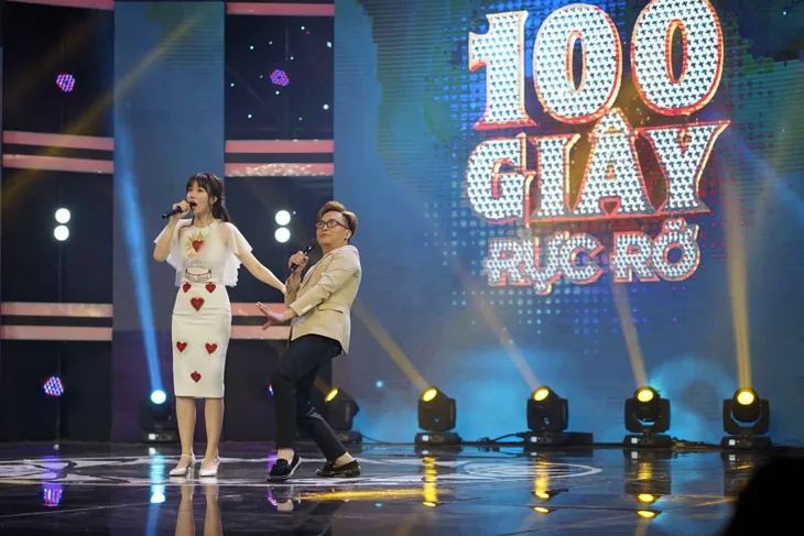 Hari Won tất bật chạy show 100 giây rực rỡ giữa tin đồn mang bầu - Ảnh 3. Hari Won tất bật chạy show 100 giây rực rỡ giữa tin đồn mang bầu - Ảnh 3.