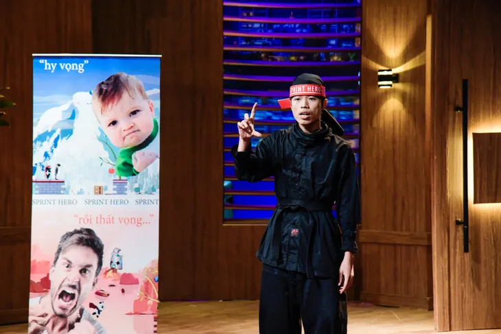 Shark Tank Việt Nam - Tập 11: Dàn cá mập đồng loạt bị ức chế bởi... chàng trai ảo tưởng về dự án game - Ảnh 3. Shark Tank Việt Nam - Tập 11: Dàn cá mập đồng loạt bị ức chế bởi... chàng trai ảo tưởng về dự án game - Ảnh 3.