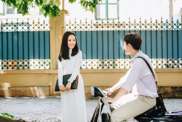 BTV Hoài Anh lần đầu tiết lộ về vai diễn với NSƯT Mạnh Cường - Ảnh 1. BTV Hoài Anh lần đầu tiết lộ về vai diễn với NSƯT Mạnh Cường - Ảnh 1.
