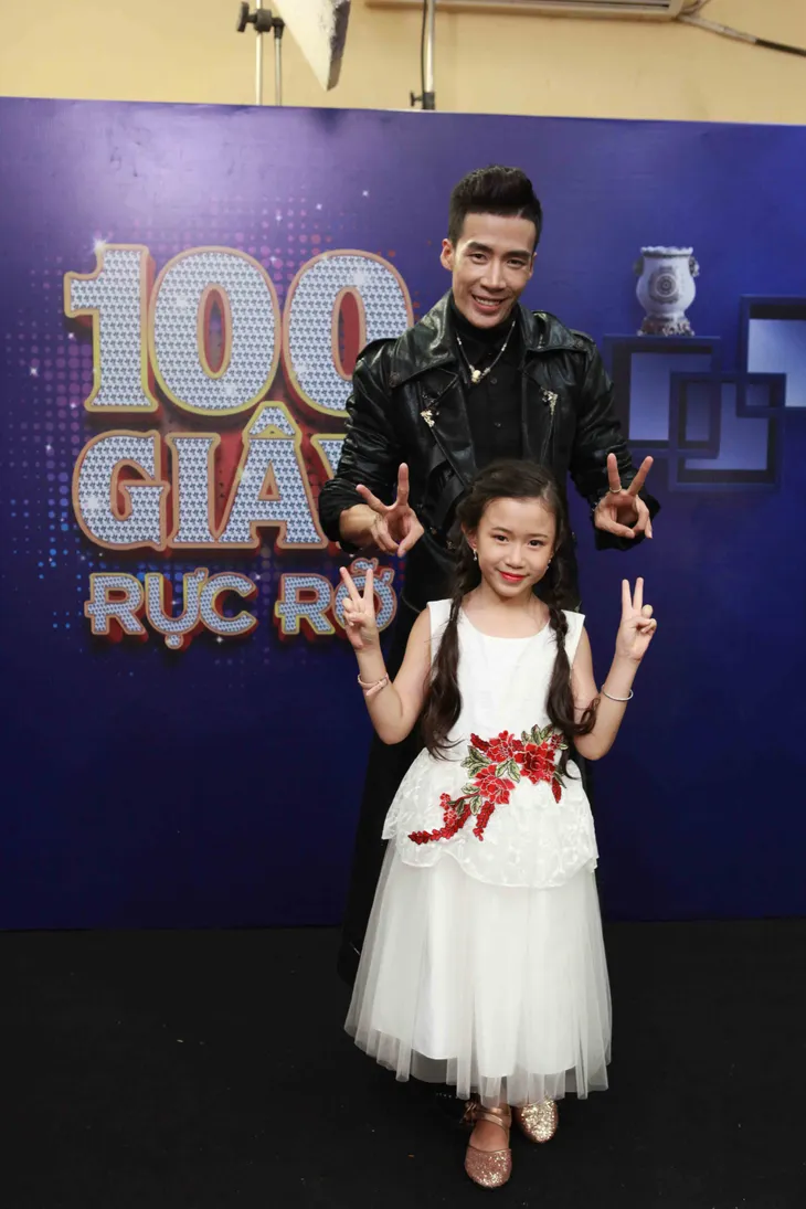 Học trò diva Hồng Nhung tham vọng giành quán quân 100 giây rực rỡ - Ảnh 5. Học trò diva Hồng Nhung tham vọng giành quán quân 100 giây rực rỡ - Ảnh 5.