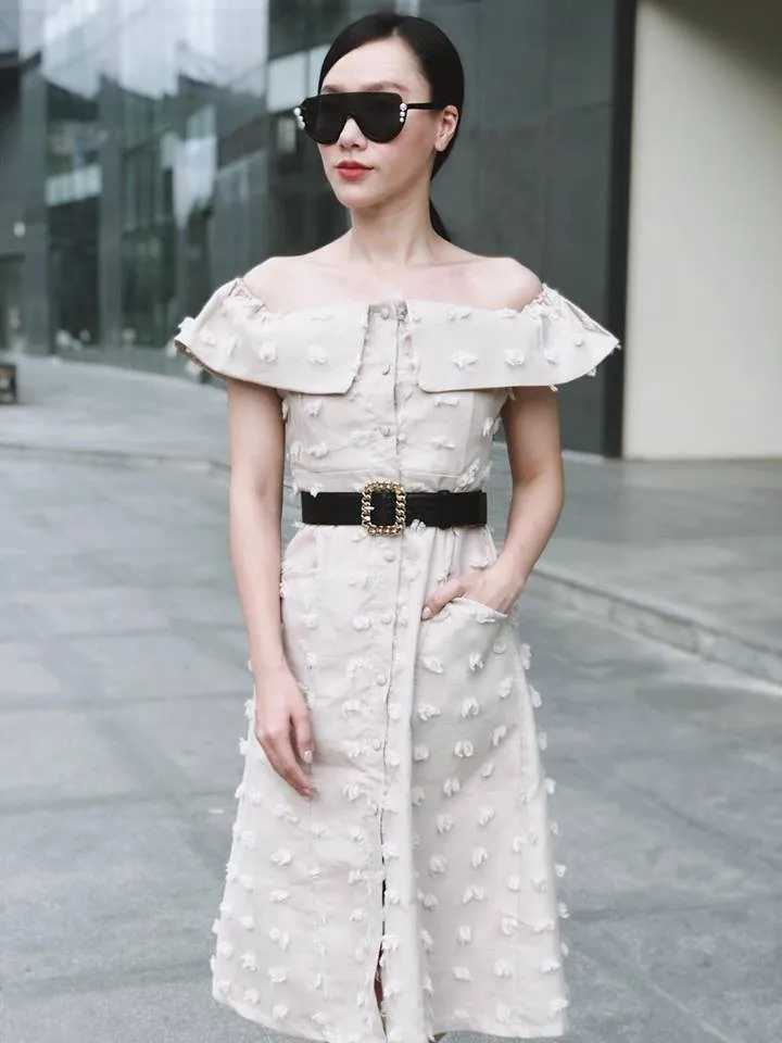 Gu thời trang thanh lịch của MC Minh Hà - Ảnh 6. Gu thời trang thanh lịch của MC Minh Hà - Ảnh 6.