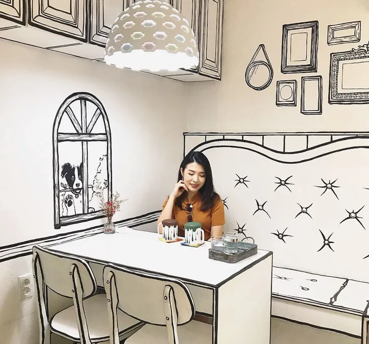 Quán cà phê khiến du khách ngỡ như bước vào thế giới truyện tranh - Ảnh 9. Quán cà phê khiến du khách ngỡ như bước vào thế giới truyện tranh - Ảnh 9.
