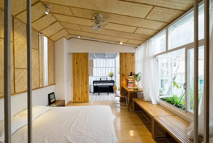Ngôi nhà 2 tầng tràn ngập ánh sáng và bóng cây - Ảnh 8. Ngôi nhà 2 tầng tràn ngập ánh sáng và bóng cây - Ảnh 8.