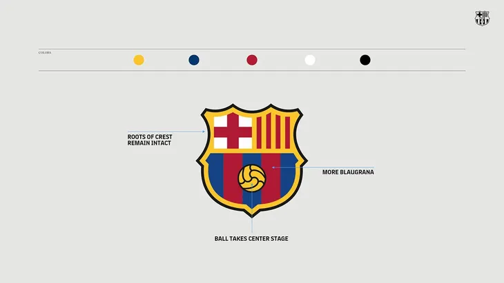 Barcelona công bố logo mới, xóa bỏ 3 chữ cái huyền thoại - Ảnh 1. Barcelona công bố logo mới, xóa bỏ 3 chữ cái huyền thoại - Ảnh 1.