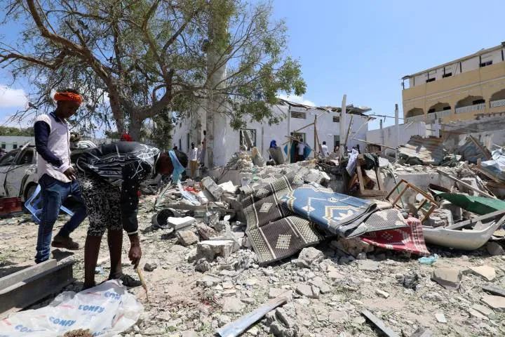 Đánh bom trụ sở chính quyền tại Somalia - Ảnh 1. Đánh bom trụ sở chính quyền tại Somalia - Ảnh 1.