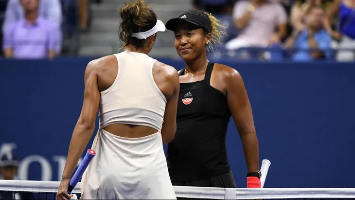 Naomi Osaka lập kỳ tích lần đầu vào chung kết Mỹ mở rộng - Ảnh 3. Naomi Osaka lập kỳ tích lần đầu vào chung kết Mỹ mở rộng - Ảnh 3.