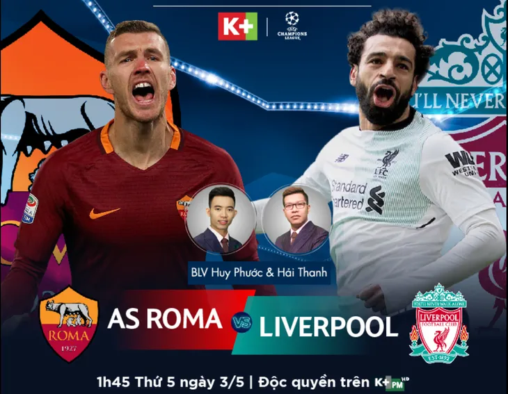 Roma 4-2 Liverpool: Tuyệt vời Roma! Nhưng Liverpool vào chung kết sau 11 năm - Ảnh 1. Roma 4-2 Liverpool: Tuyệt vời Roma! Nhưng Liverpool vào chung kết sau 11 năm - Ảnh 1.