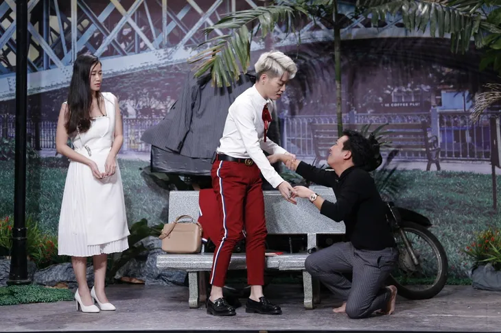Chưa từng hẹn hò, Đức Phúc vẫn tự tin truyền kinh nghiệm yêu “bá đạo” cho Trường Giang - Ảnh 3. Chưa từng hẹn hò, Đức Phúc vẫn tự tin truyền kinh nghiệm yêu “bá đạo” cho Trường Giang - Ảnh 3.