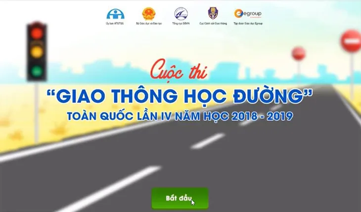 Hơn 1 triệu học sinh THCS, THPT tham gia cuộc thi Giao thông học đường - Ảnh 1. Hơn 1 triệu học sinh THCS, THPT tham gia cuộc thi Giao thông học đường - Ảnh 1.