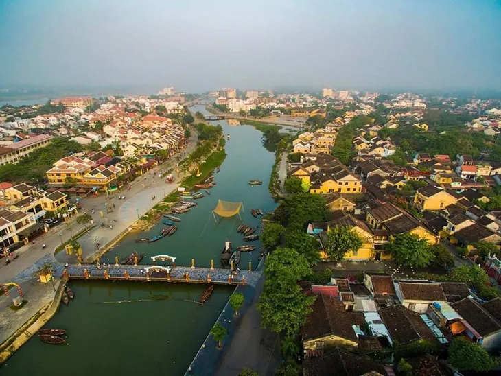 Nhìn từ trên cao Hội An lung linh như một bức tranh - Ảnh 5. Nhìn từ trên cao Hội An lung linh như một bức tranh - Ảnh 5.