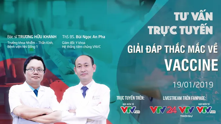 Tư vấn trực tuyến: Giải đáp thắc mắc về vaccine - Ảnh 2. Tư vấn trực tuyến: Giải đáp thắc mắc về vaccine - Ảnh 2.