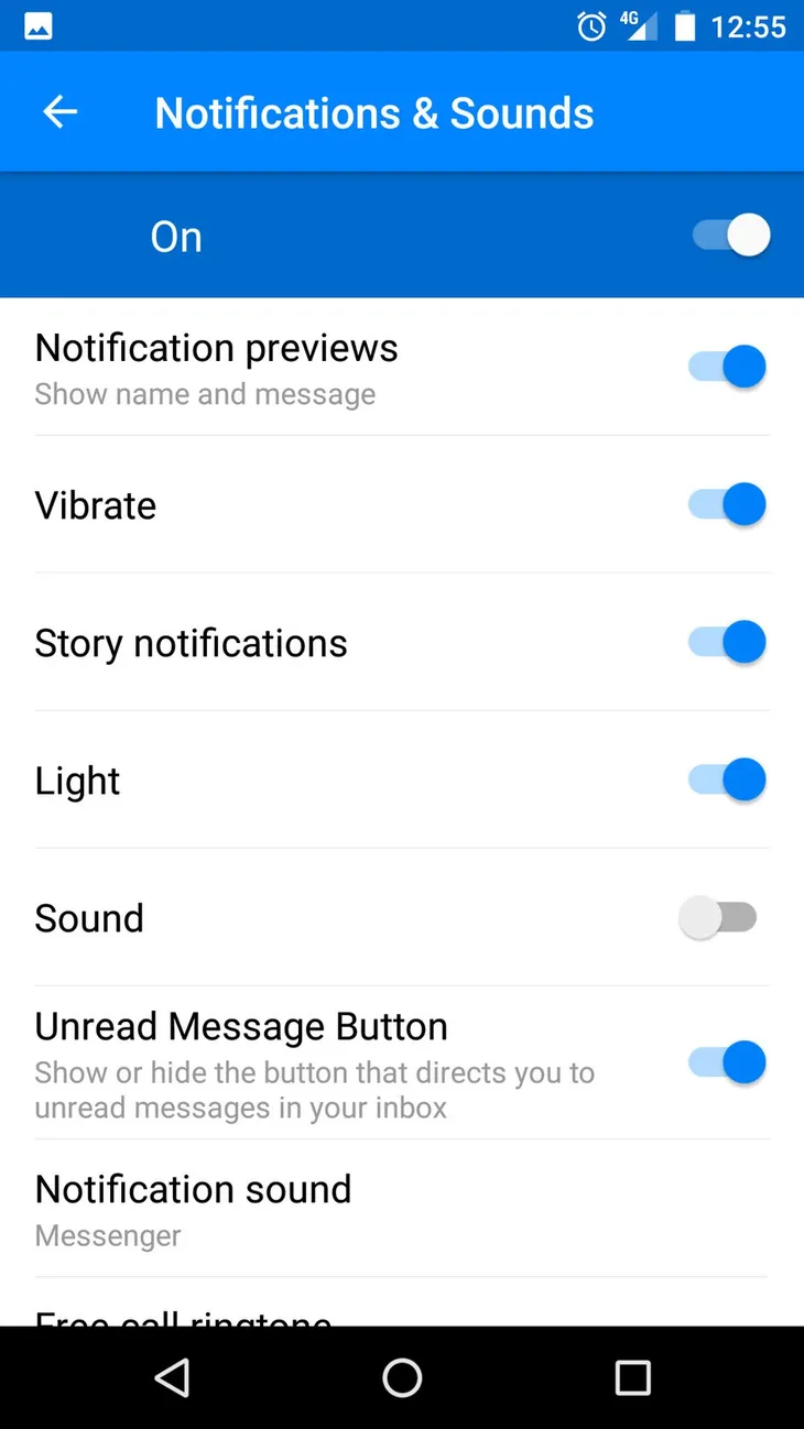 Mẹo tắt âm thông báo của Facebook Messenger trên iOS và Android - Ảnh 4.